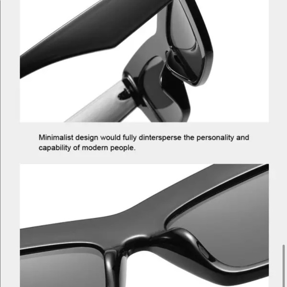 NEW ♡  BOSS LADY SQUARE  SUNGLASSES - Picture 6 of 10